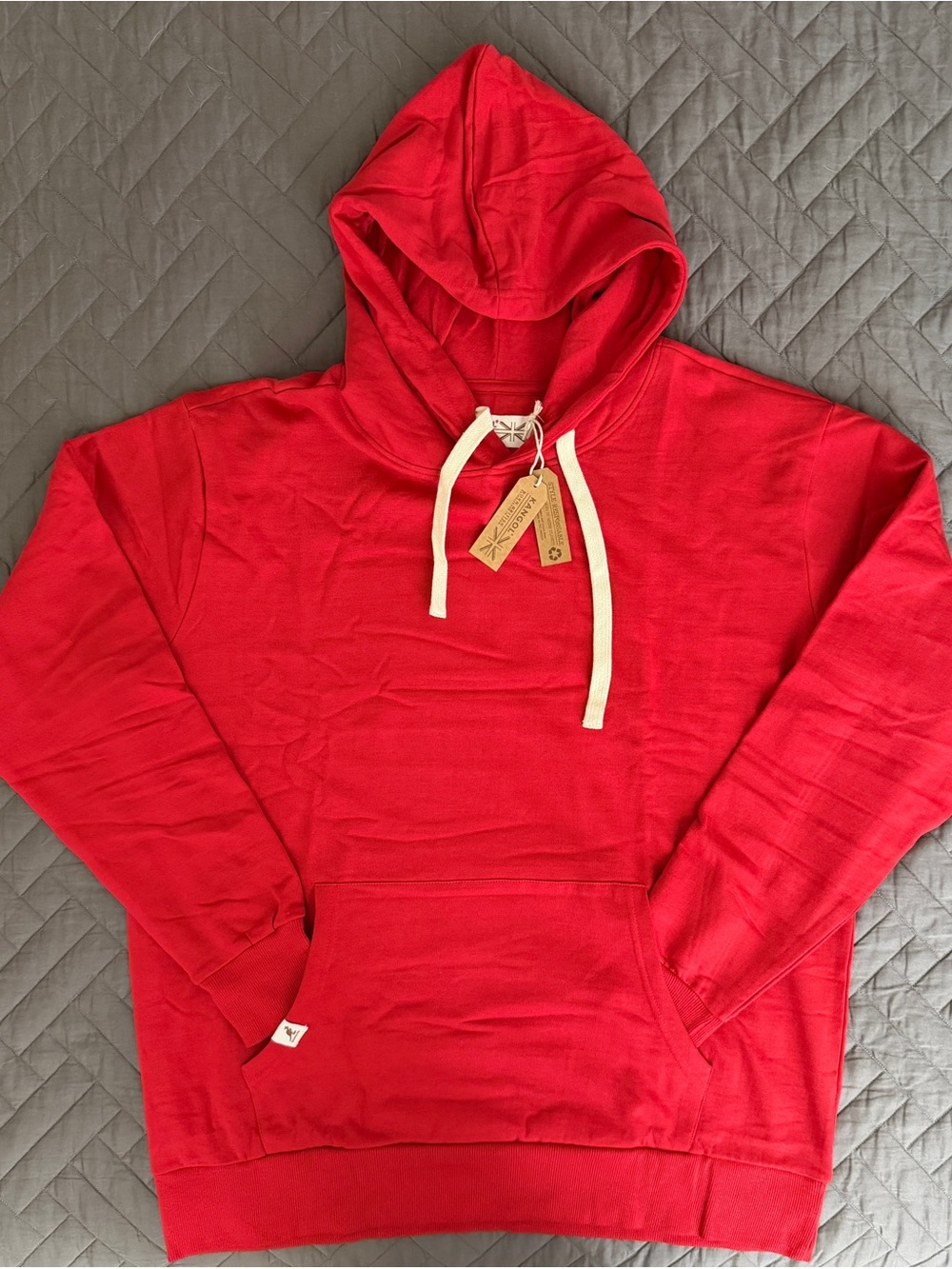 NWT Kangol Men’s Pullover Hoodie Red Size XXL